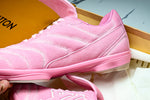 Louis Vuittоп Footprint Soccer Sneaker 'Pink Suede'