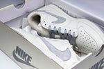 Travis Scott AJ1 Low x BAPE 'White Grey 2.0' (Custom)