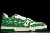 Louis Vuittоп Trainer Low 'Green Monogram Textile'