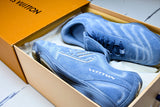 Louis Vuittоп Footprint Soccer Sneaker 'Blue Suede'