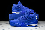 Nigel Sylvester x AJ4 Retro OG Brick by Brick 'Blue' (Unreleased)
