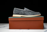 Loro Piana Summer Walk Loafer 'Charcoal'