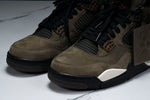 Travis Scott AJ4 Retro 'Olive Mocha' (Friends & Family)