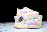 Travis Scott AJ1 Retro Low OG 'Muslin Shy Pink'