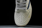 Travis Scott AJ1 Low x Stussy 'White Blue' (Custom)