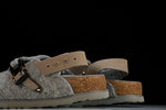 Birkenstock x D1or Tokio Mule Felted Wool 'Grey'