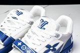 Louis Vuittоп Trainer Low Velcro Strap 'Perforated Blue'