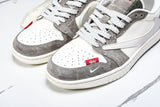 Travis Scott AJ1 Low x Stussy 'Neutral' (Custom)