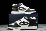 D1or B57 Mid-Top "Black White'