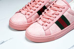 Guссi Ace Web 'Pink Monogram'