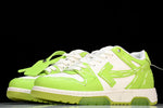 Off-White Out Of Office OOO Low Top 'Sartorial Stitching - Green White'