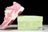 Off-White Out Of Office OOO Low Top 'Sartorial Stitching - Pink White'