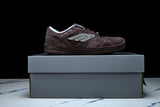 Вalenciaga Hamptons Suede Sneaker 'Dark Brown'