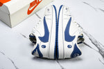 Travis Scott AJ1 Low x BAPE 'White Blue' (Custom)