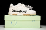 Off-White Out Of Office OOO Low Top "For Walking" - White Black