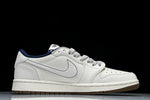 Travis Scott AJ1 Low x Stussy 'White Blue' (Custom)