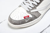 Travis Scott AJ1 Low x Stussy 'Neutral' (Custom)