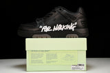 Off-White Out Of Office OOO Low Top "For Walking" - Black White