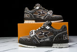 Louis Vuittоп Trainer Low Velcro Strap 'Crocodile Denim Mocha'