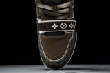 Louis Vuittоп Trainer Low Velcro Strap 'Crocodile Denim Mocha'