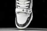 Louis Vuittоп Trainer Low Velcro Strap 'Monogram Denim Grey'