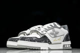 Louis Vuittоп Trainer Low Velcro Strap 'Monogram Denim Grey'