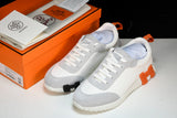 Hermès Bouncing Sneaker 'Blanc Orange Gris'