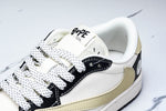 Travis Scott AJ1 Low x BAPE 'Beige Black White' (Custom)