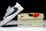 Travis Scott AJ1 Low x Stussy 'White Blue' (Custom)