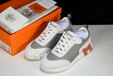 Hermès Bouncing Sneaker 'Gris Lulea Blanc'
