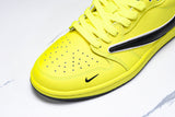 Travis Scott AJ1 Low x Supreme 'Yellow Black' (Custom)