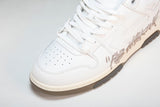 Off-White Out Of Office OOO Low Top "For Walking" - White Sand