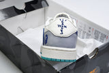 Travis Scott AJ1 Low x BAPE 'Blue Grey White' (Custom)