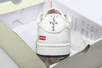 Travis Scott AJ1 Low x Supreme 'White Grey Sole' (Custom)