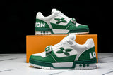 Louis Vuittоп Trainer Low Velcro Strap 'Perforated Green'