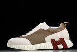 Hermès Bouncing Sneaker 'Beige Argile Blanc'