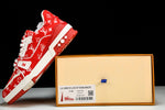 Louis Vuittоп Trainer Low 'Red Monogram Textile'