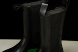 Вottega Veneta Tire Chelsea Boots 'Black Green'