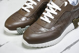 Hermès Bouncing Sneaker 'Etoupe Crocodile'