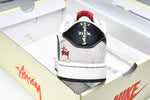 Travis Scott AJ1 Low x Stussy 'Black White Grey 2.0' (Custom)