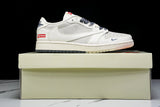 Travis Scott AJ1 Low x Supreme 'White Grey Sole' (Custom)
