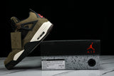 Travis Scott AJ4 Retro 'Olive Mocha' (Friends & Family)