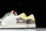 Travis Scott AJ1 Low x Stussy 'Neutral' (Custom)