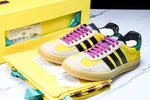 Guссi x Gazelle 'Yellow Green Velvet'