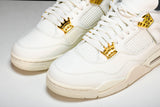 AJ4 Retro 'Metallic Gold'