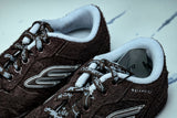 Вalenciaga Hamptons Suede Sneaker 'Dark Brown'