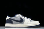 Travis Scott AJ1 Low x BAPE 'Grey Navy' (Custom)