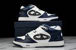 D1or B57 Mid-Top "Navy Blue White'