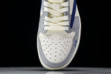 Travis Scott AJ1 Low x BAPE 'Blue Grey White' (Custom)