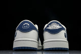 Travis Scott AJ1 Low x BAPE 'White Blue' (Custom)